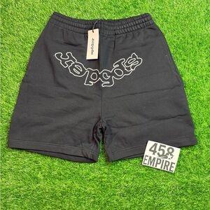 Sp5der Black Men's Shorts